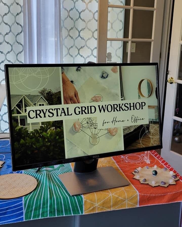 Thanks to all that attended our April 2022 Crystal Grid Workshop! It was a great success and lots of fun!!