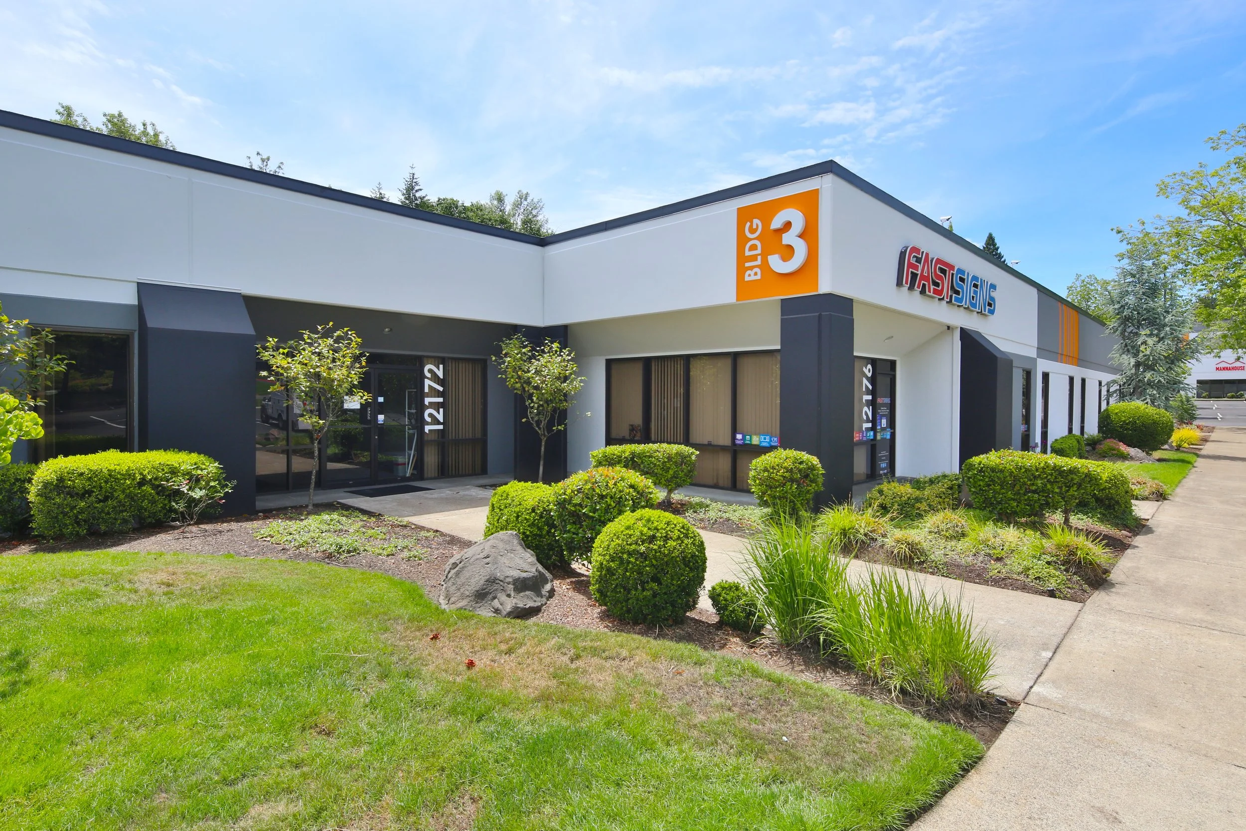 Tigard Business Park exterior painting GreenPointe