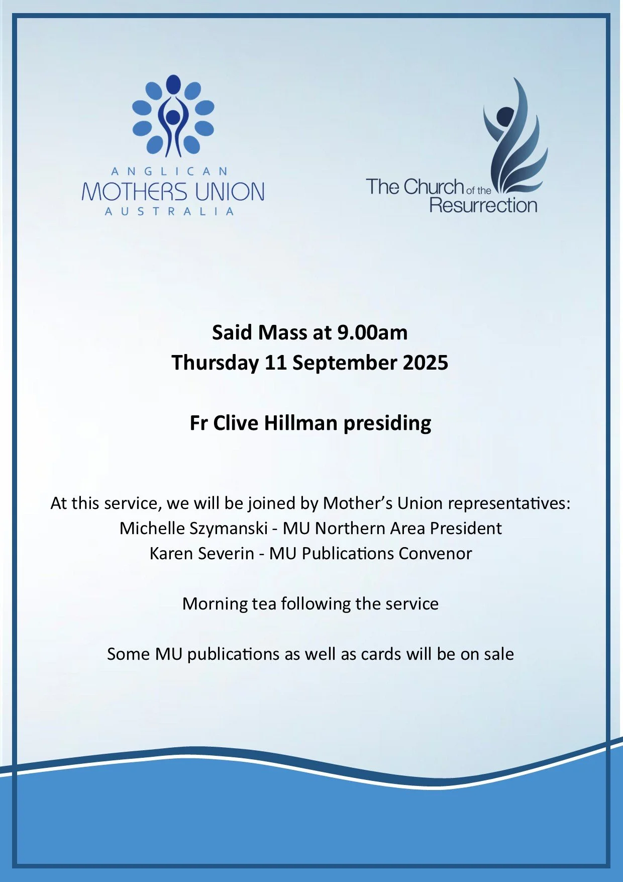 Mother's Union Service