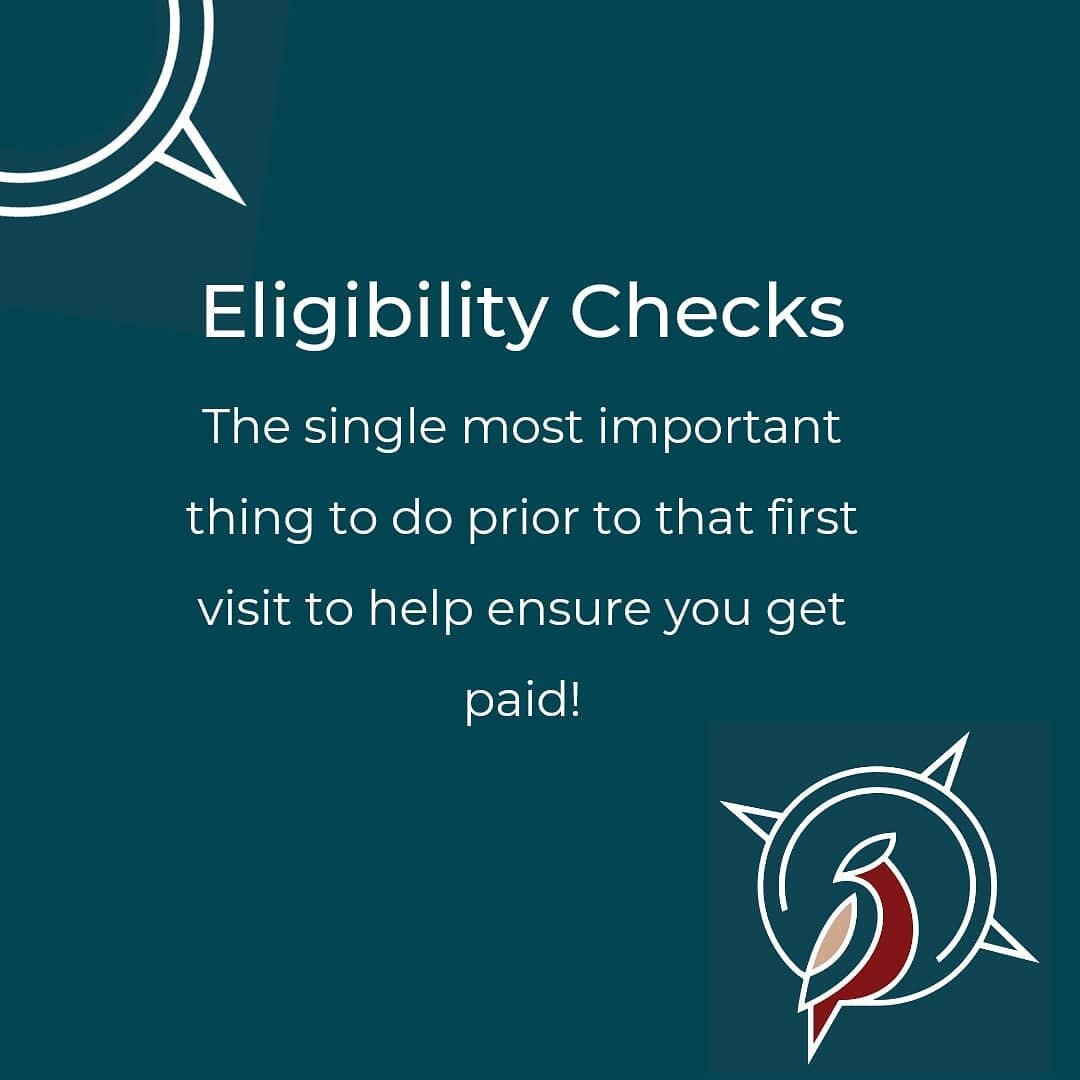 Are you running Eligibility Checks prior to that first visit?  Do you know what questions to ask when you call the insurance carrier? Do you understand how to interpret the information? 

Deductibles, cross accumulation, coinsurance, copay, authoriza