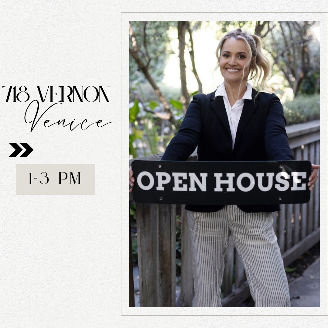 🏠 Sunday Open House Alert! 🏠 1-3 pm

Explore #Venice&rsquo;s sought-after #AWOL area (if you know, you know 😉) at 718 Vernon Ave #Today! This beautifully remodeled 1922 Triplex is perfect for both living and rental income, featuring three stunning