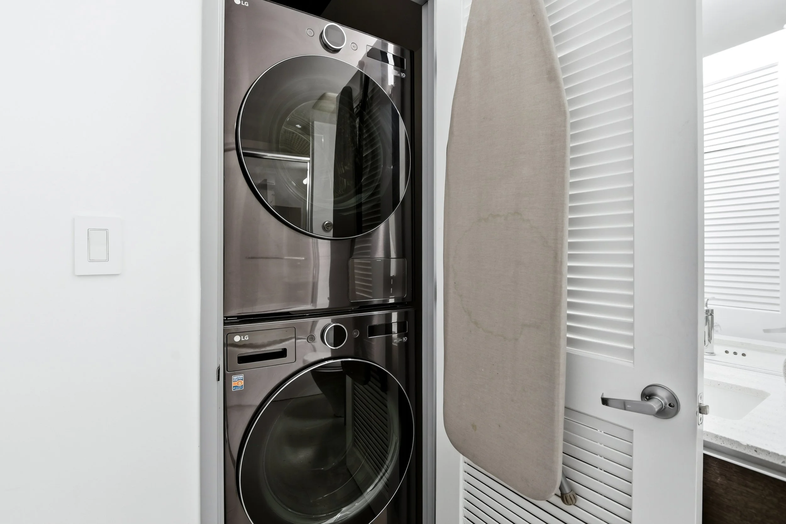 Open Concept Living Room at 11500 Tennessee Ave #324 West LA Loft