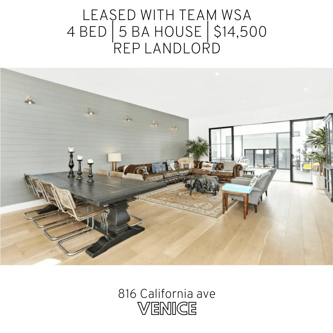 SOLD HOMES IN VENICE