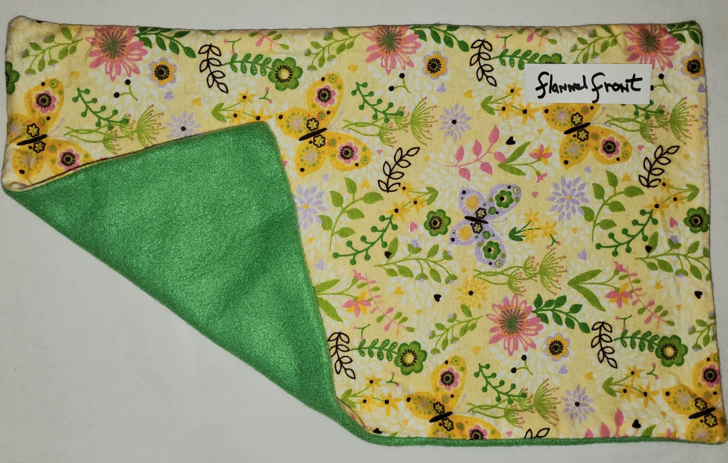 flowers yellow flannel-green rectangle.jpg