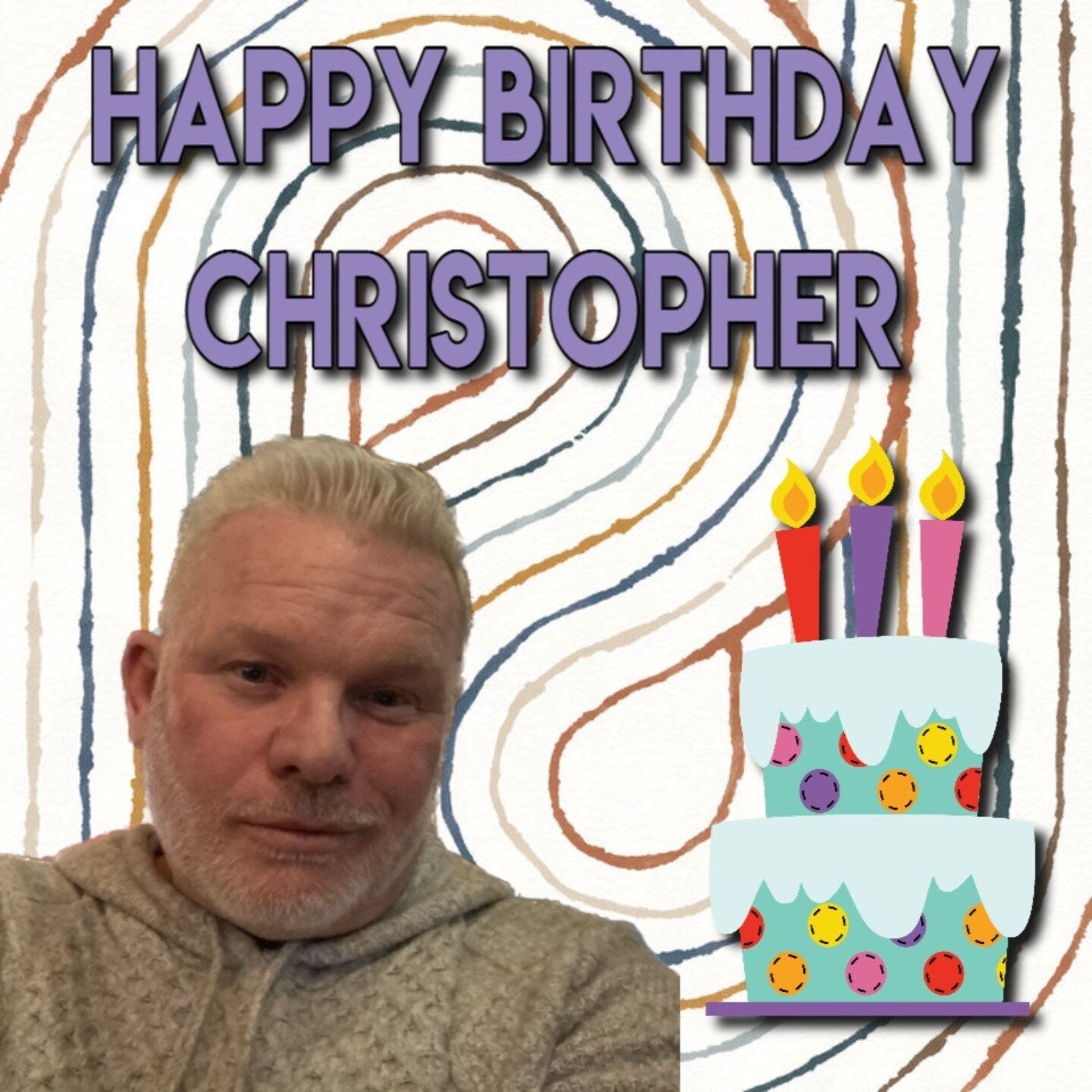 Let's wish Christopher a HAPPY BIRTHDAY today!⁠
❤️⁠
We love you!