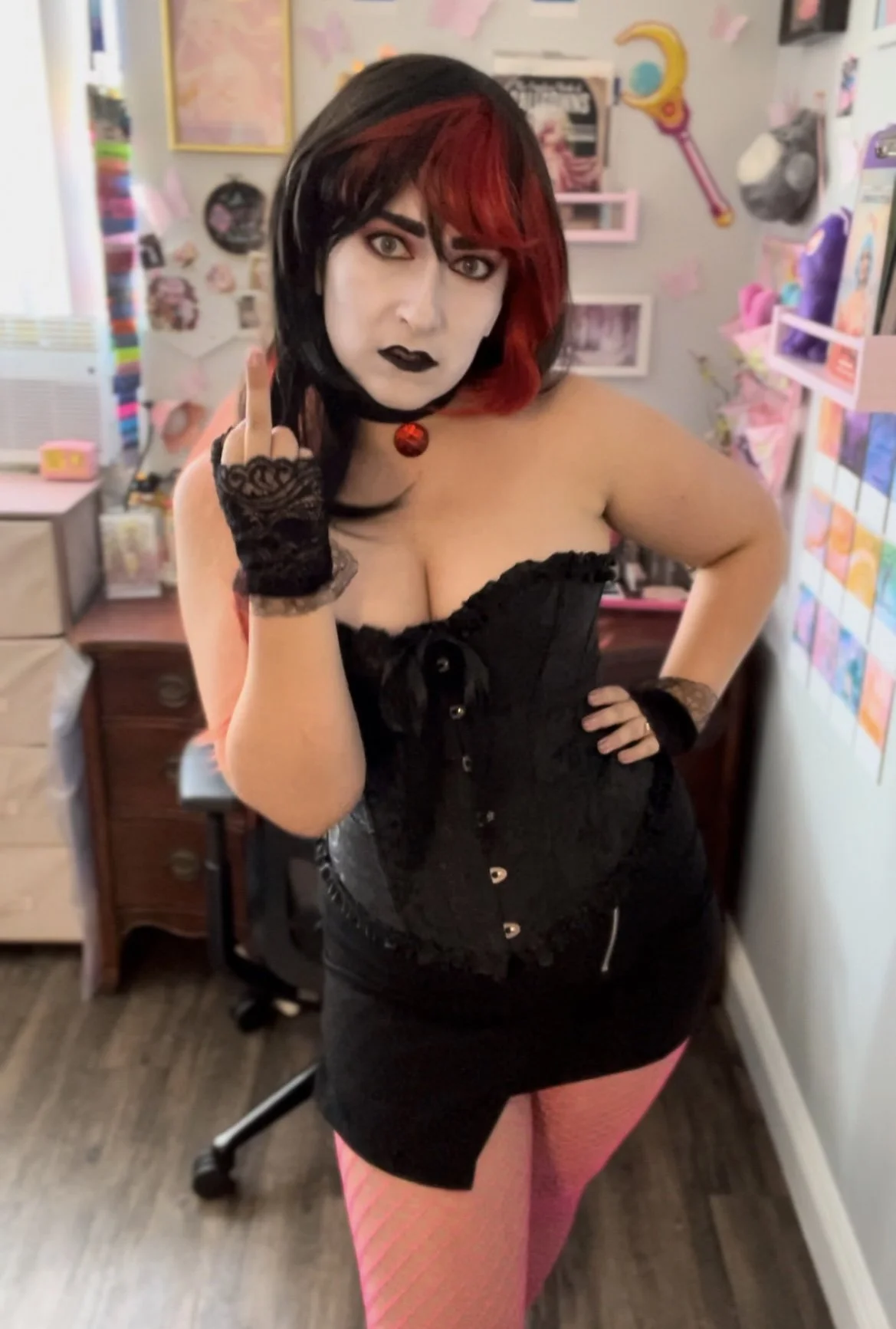 Ebony Dark'ness Dementia Raven Way