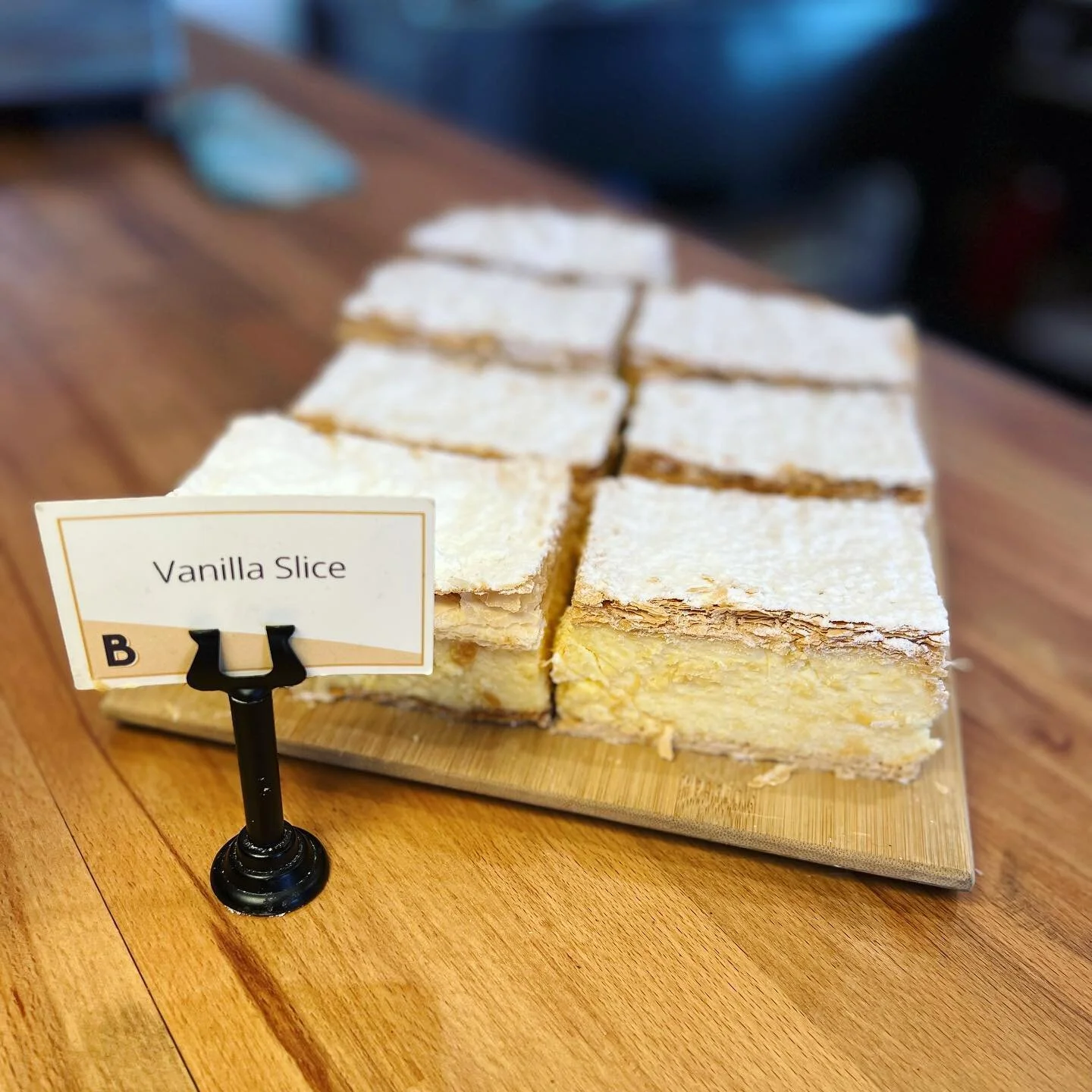 For today only at our Brunswick and Northcote stores, buy one Vanilla Slice and get another one on us! YUM!