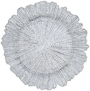 Silver Reef Glass Charger