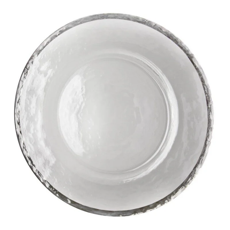 Platinum Alpine Glass Charger