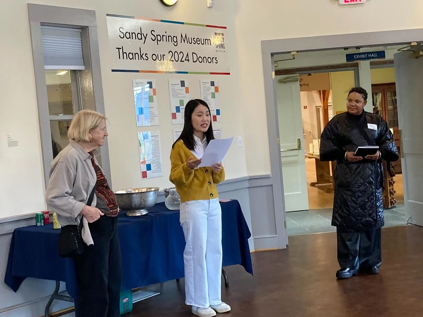 Artina 2025: Upside Down, Inside Out closing reception and Juror/Artists Talk at Sandy Spring Museum. #washingtonsculptorsgroup #sandyspringmuseum @washingtonsculptors @sandyspringmuseum @zomawallace @matthew.duffy @judithgoodmanassemblage @sally_can