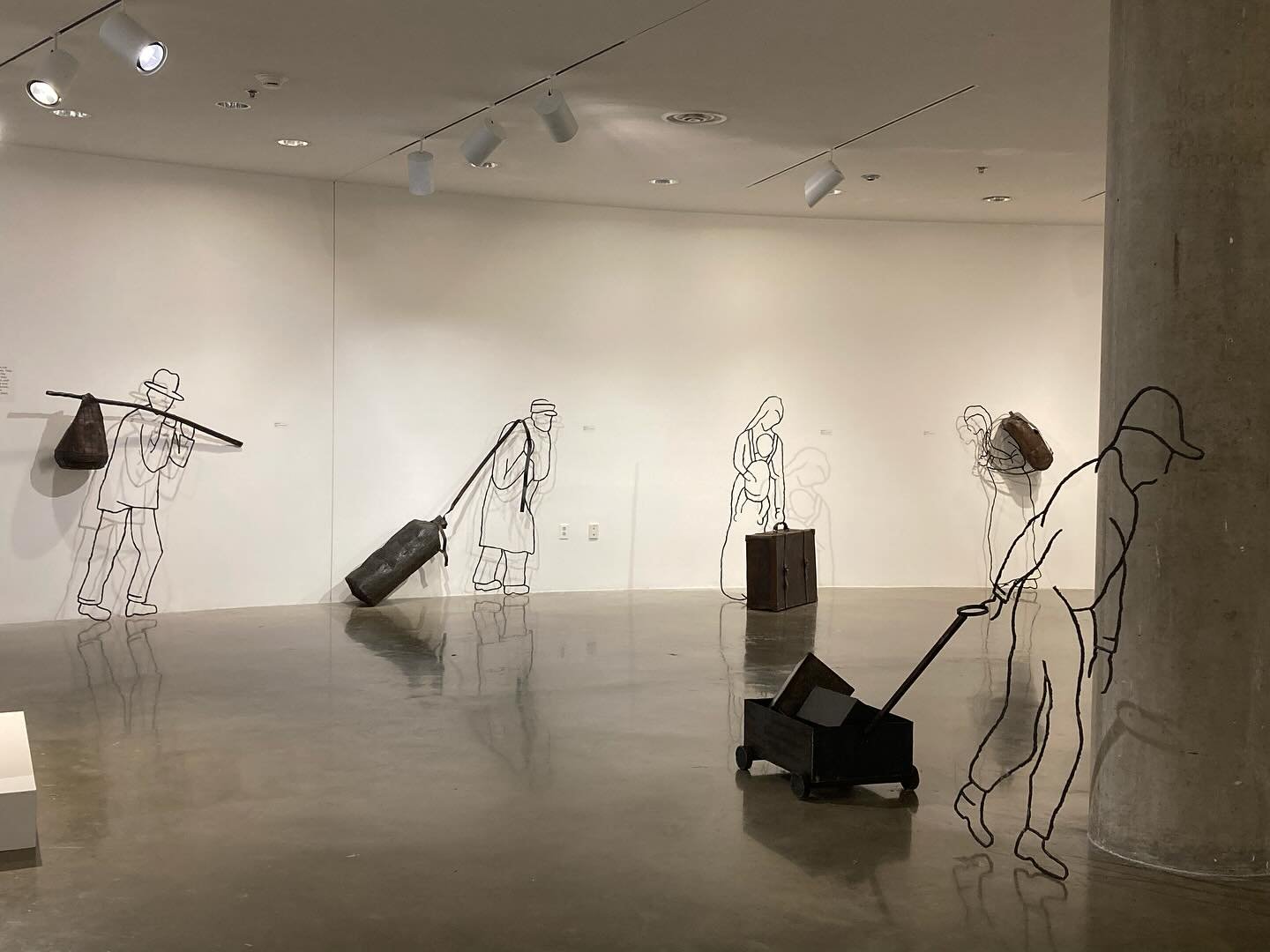 Orna Ben-Ami: Displacement and Memory at American University Museum at the Katzen Arts Center #aumuseum_katzen #washingtonsculptorsgroup @aumuseum_katzen @washingtonsculptors