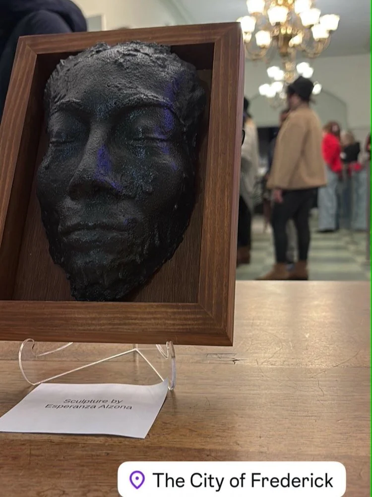 Opening reception for Womanhood: Shared Experiences, Many Perspectives Exhibition at Frederick City Hall, Match 3, 2026 #washingtonsculptorsgroup #mdfedart #mdartscouncil #frederickartscouncil #amwomenartists @washingtonsculptors @frederickartscounci