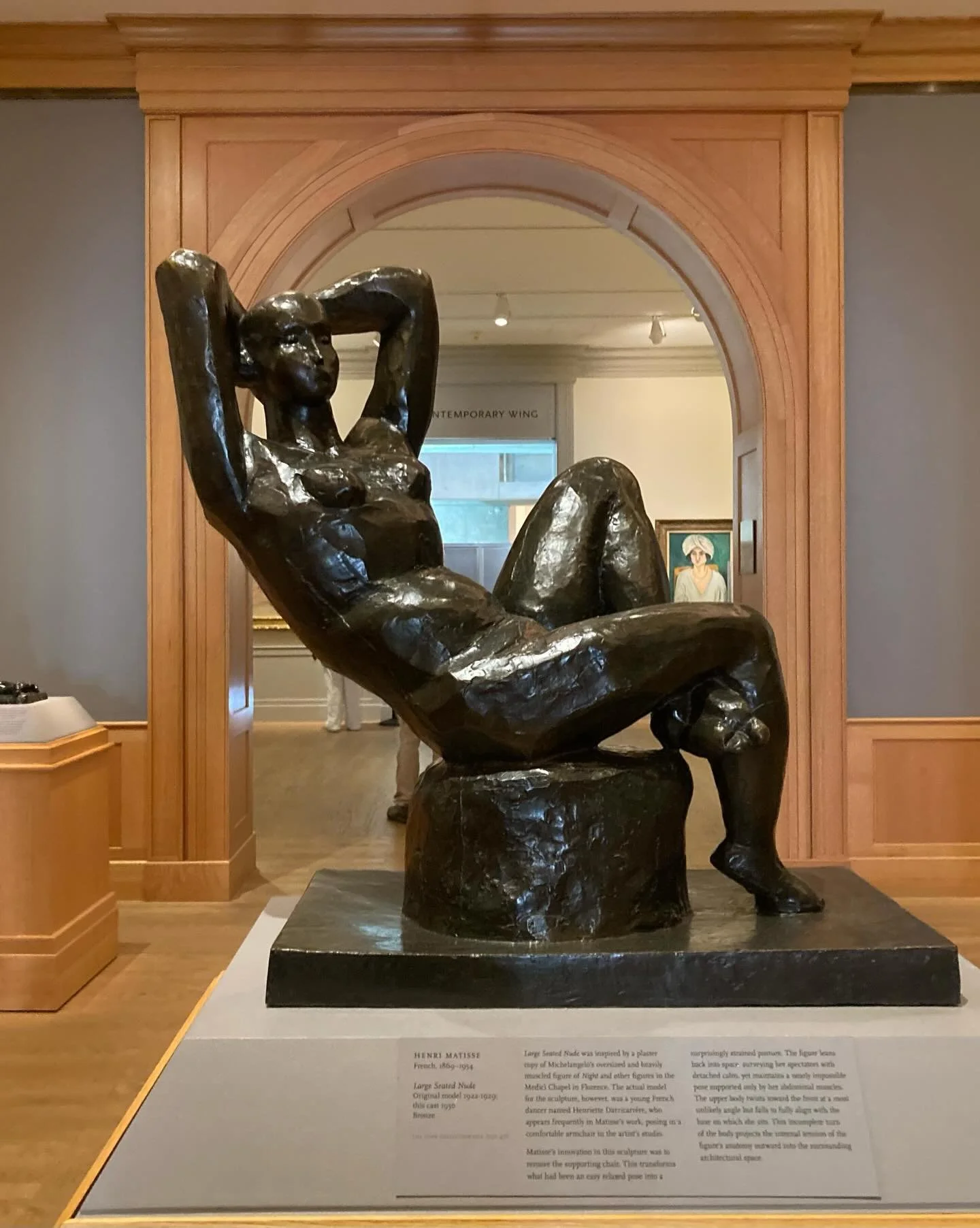 A rainy Sunday afternoon at Baltimore Museum of Art. @epalzona #baltimoremuseumofart