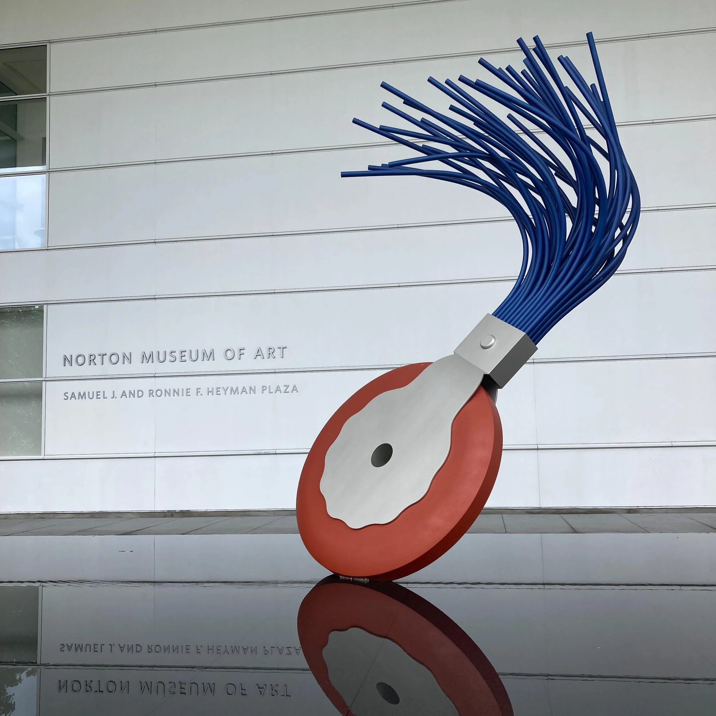Norton Museum of Art outdoor sculpture