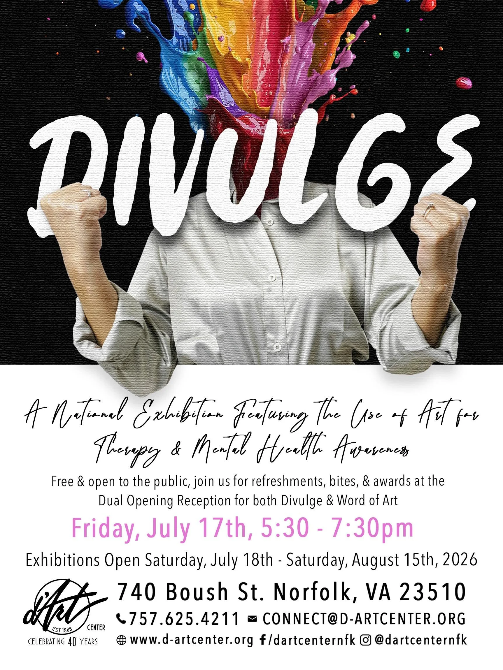 &ldquo;Grief&rdquo; in cast iron in Divulge, a national juried exhibition at d&rsquo;Art Center in Norfolk, VA, from Saturday, July 18 through Saturday, August 5, 2026. Opening reception and awards on Friday, July 17, 5:30-7:30 p.m. #washingtonsculpt