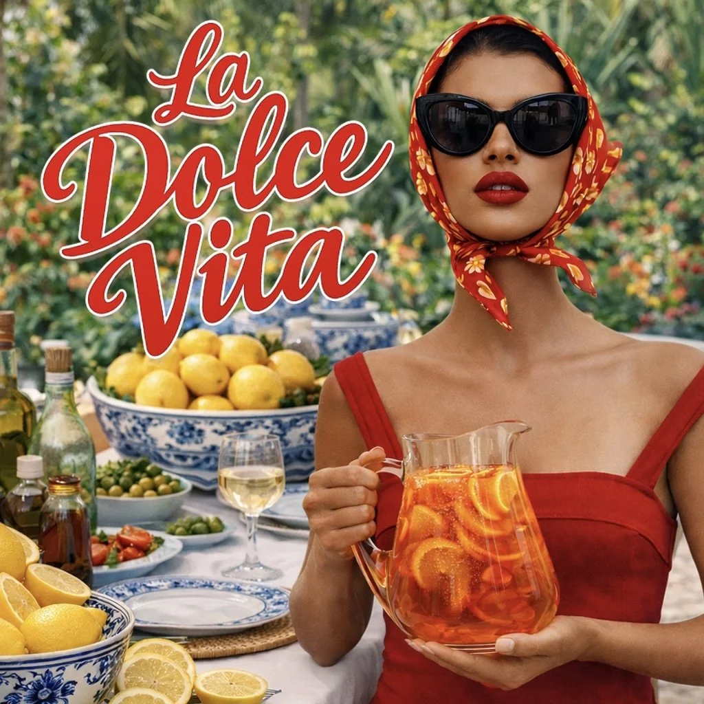La Dolce Vita mood board