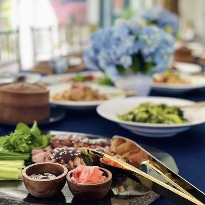 Asian Fusion set menu