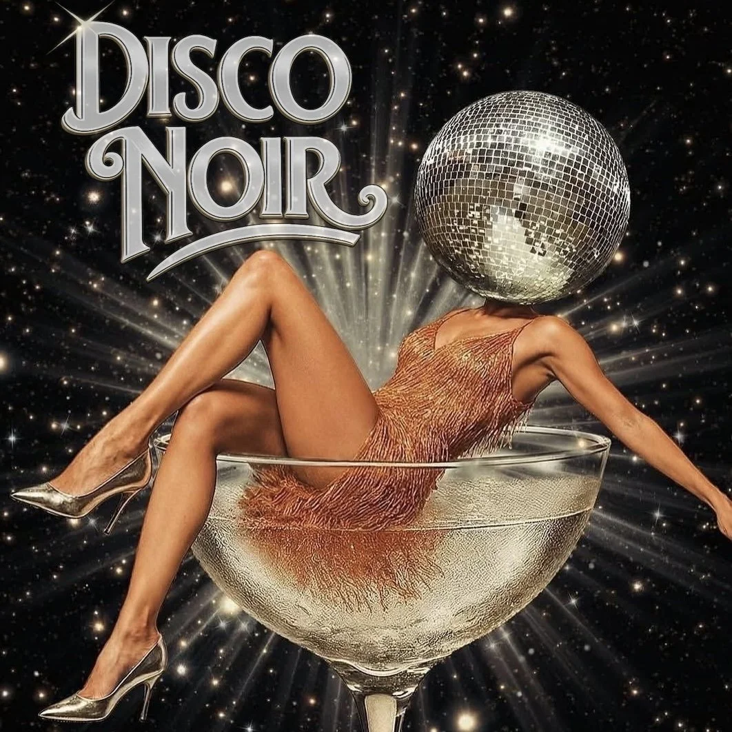 Disco Noir mood board