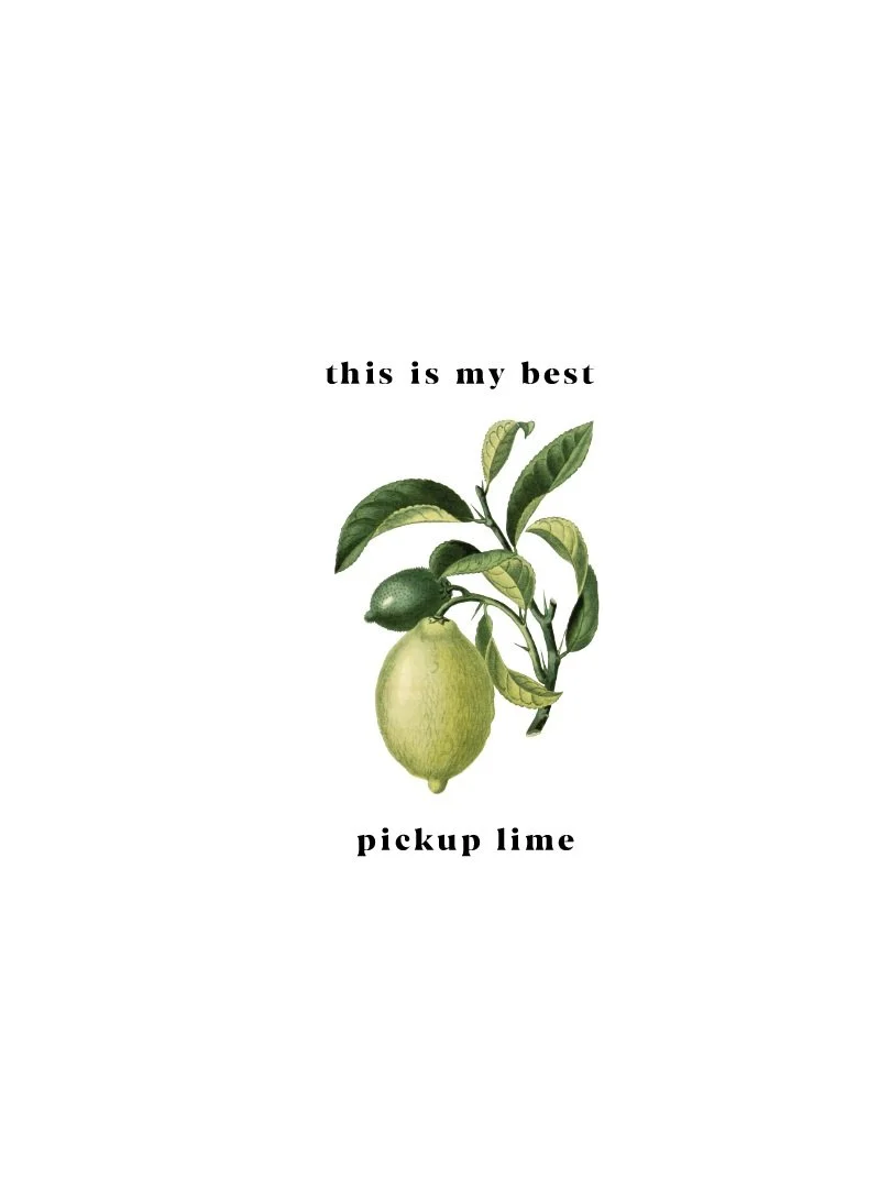 This is my Best Pickup Line Card