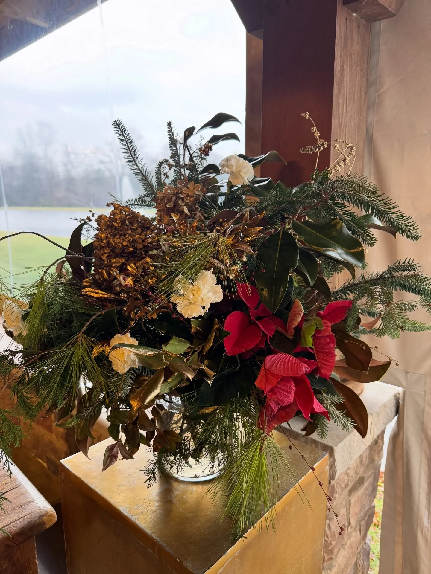 Natural, festive beauties for the CKE Christmas Party! Merry Christmas friends!