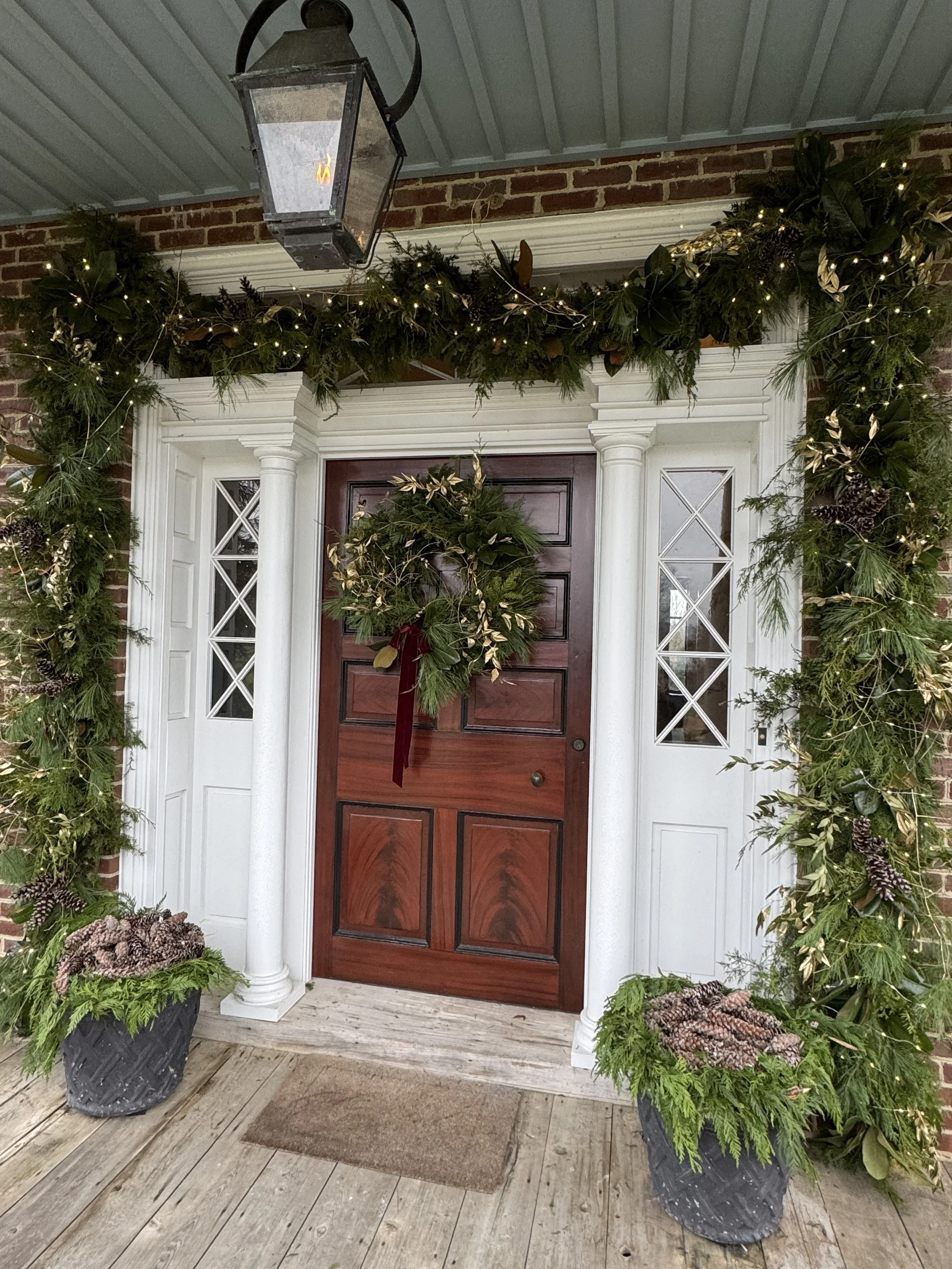 Organic Christmas | Holiday Installation | Brentwood, TN