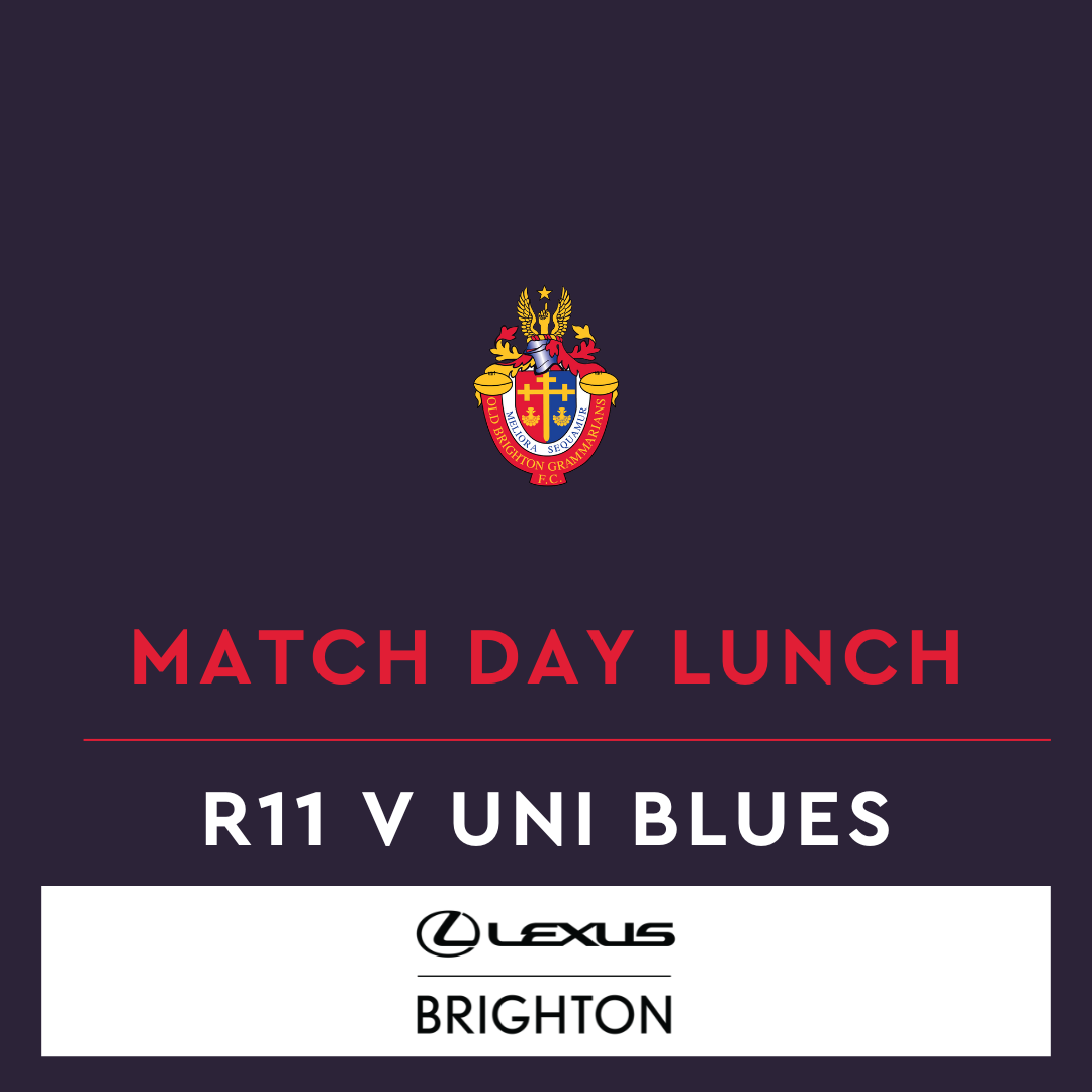 Match Day Lunch | Round 11