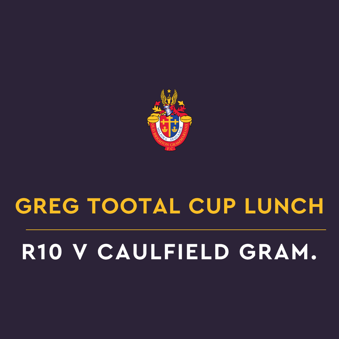 R10 | Greg Tootal Cup Lunch