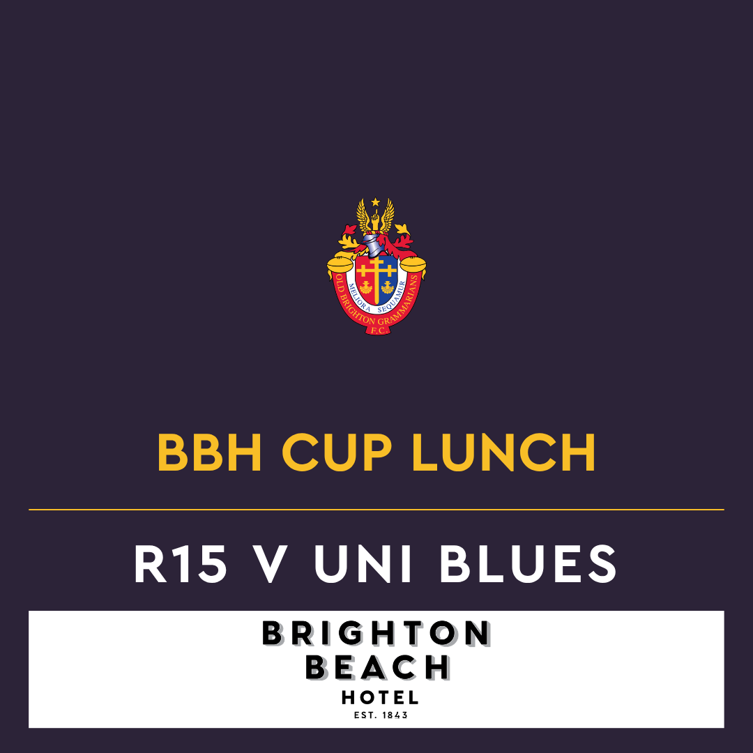 R15 | BBH Cup Lunch