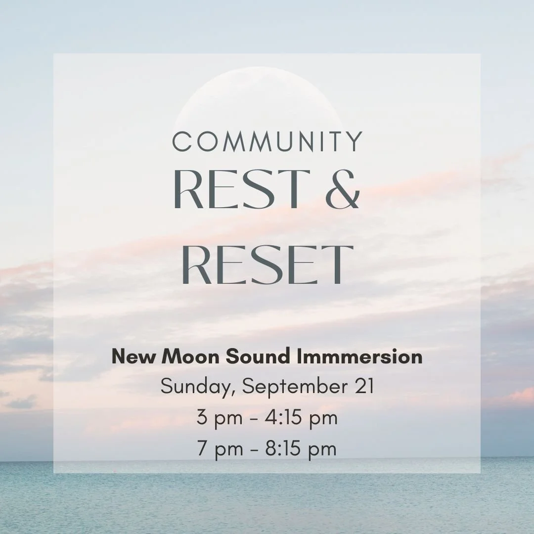 Community Rest & Reset: accessible pricing - 2 sessions