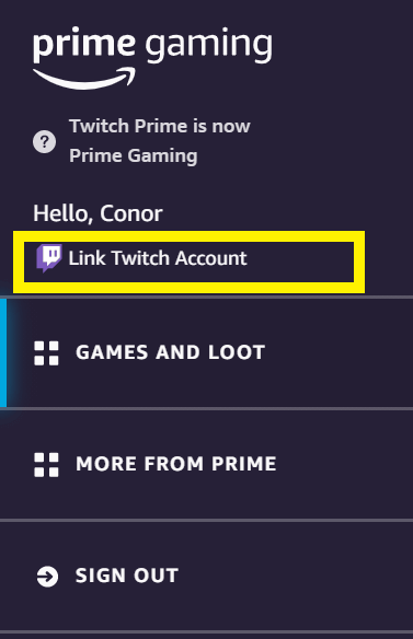 this is for ppl w an Prime account. you have to link your