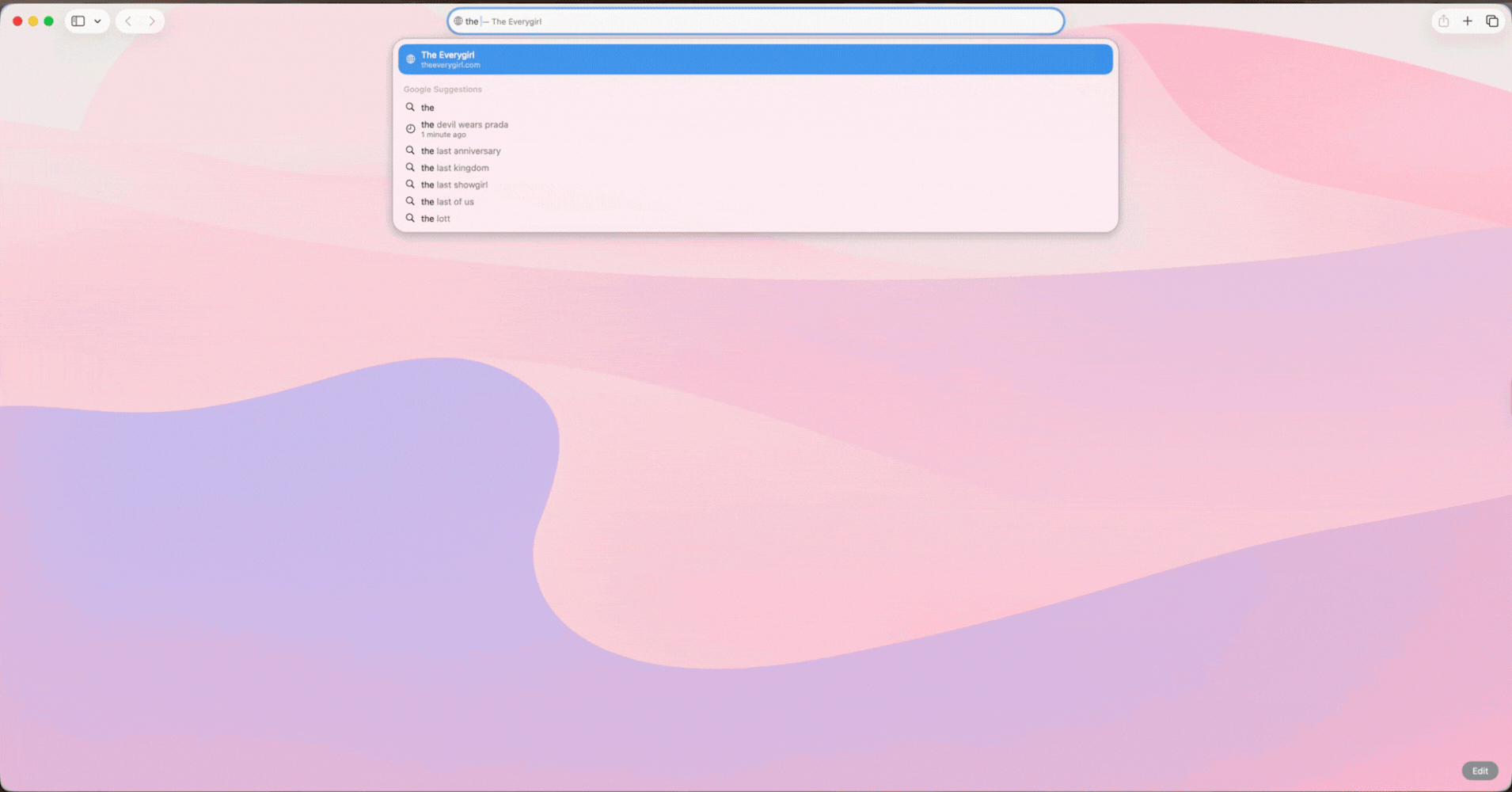 A special surprise when you search 'The Devil Wears Prada 2' on Google