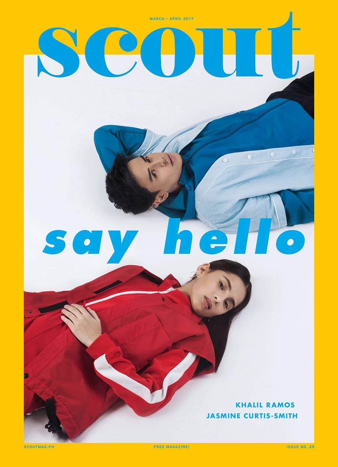 Jasmine Curtis-Smith and Khalil Ramos (March - April 2017) - Double Cover Edition