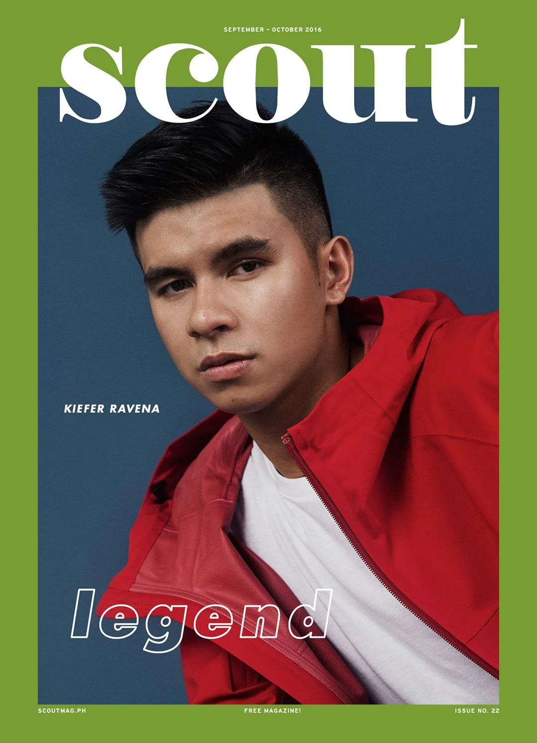 Kiefer Ravena (September - October 2016) - Double Cover Edition