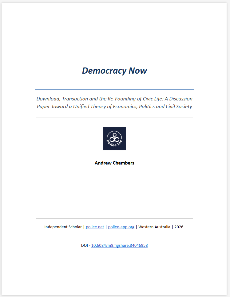 The Full Paper “Democracy Now” is published