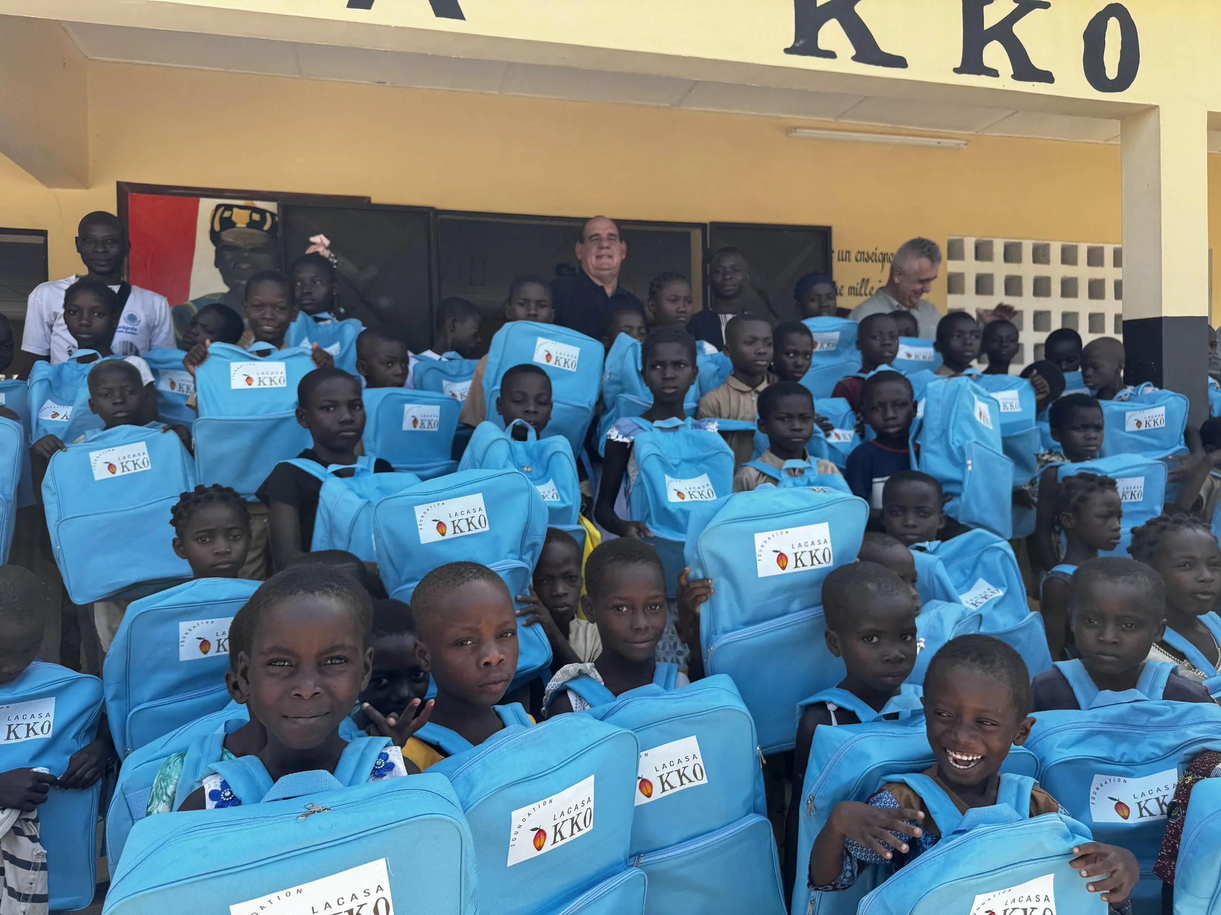 Annual School Kit Distribution &amp; New Community Center Inauguration