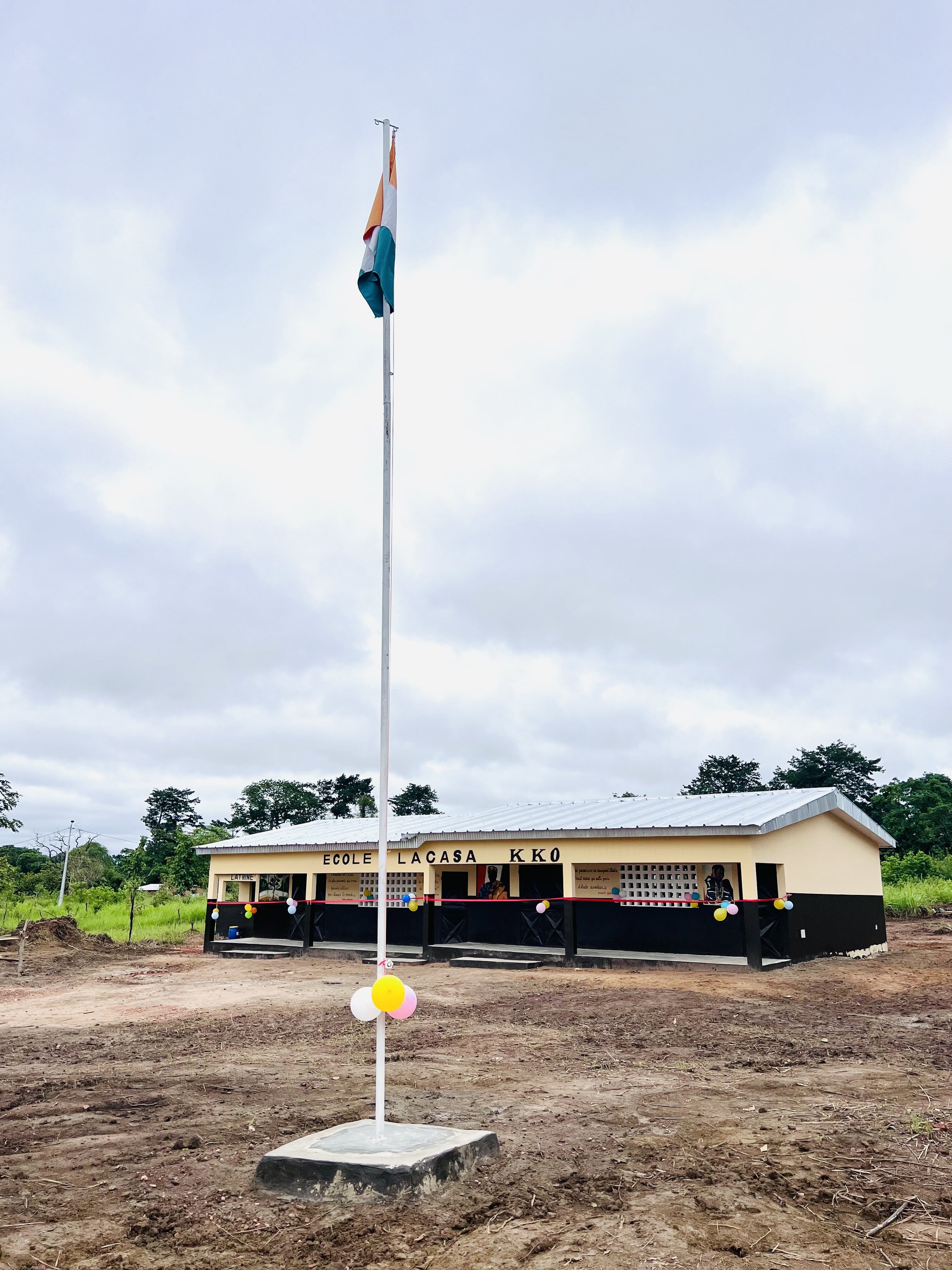 Inauguration ECOLE LACASA KKO