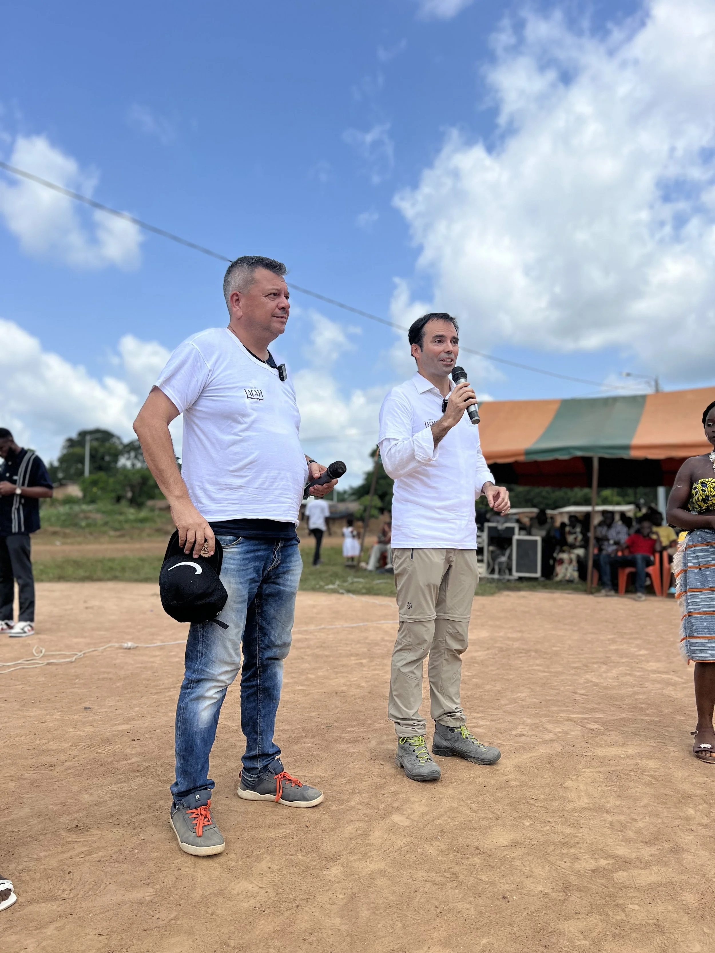 Laying The First Stone — A Moment of Commitment