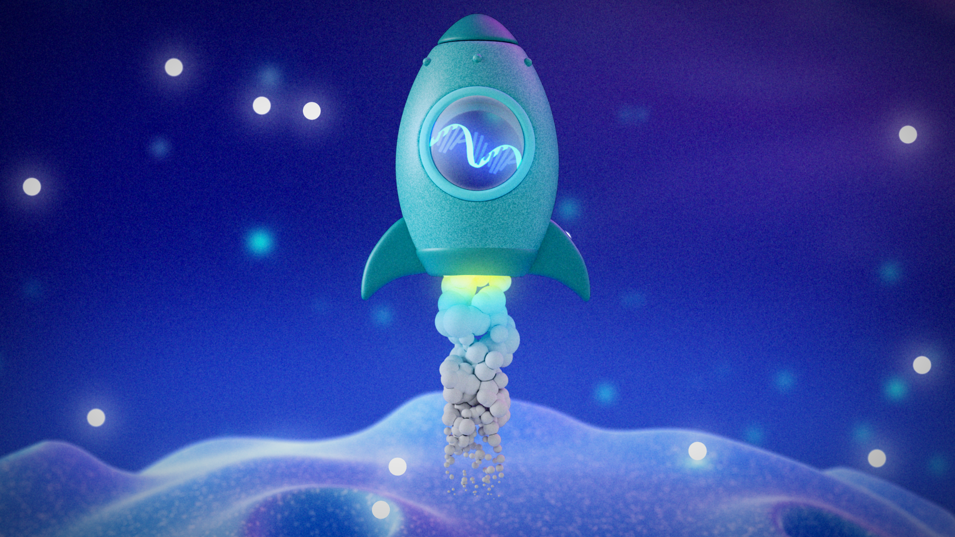 3D Medical Animation: siRNA Style Frames