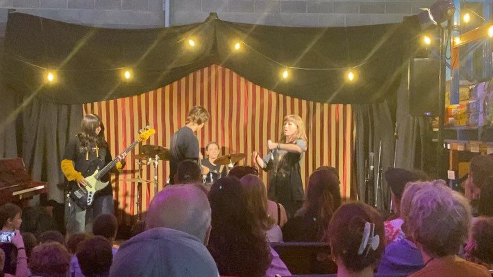 Lilith - a band of 15year olds from Bega who love metal music and now we all love metal music! So fantastic. Find their original song on Spotify, watch this space.