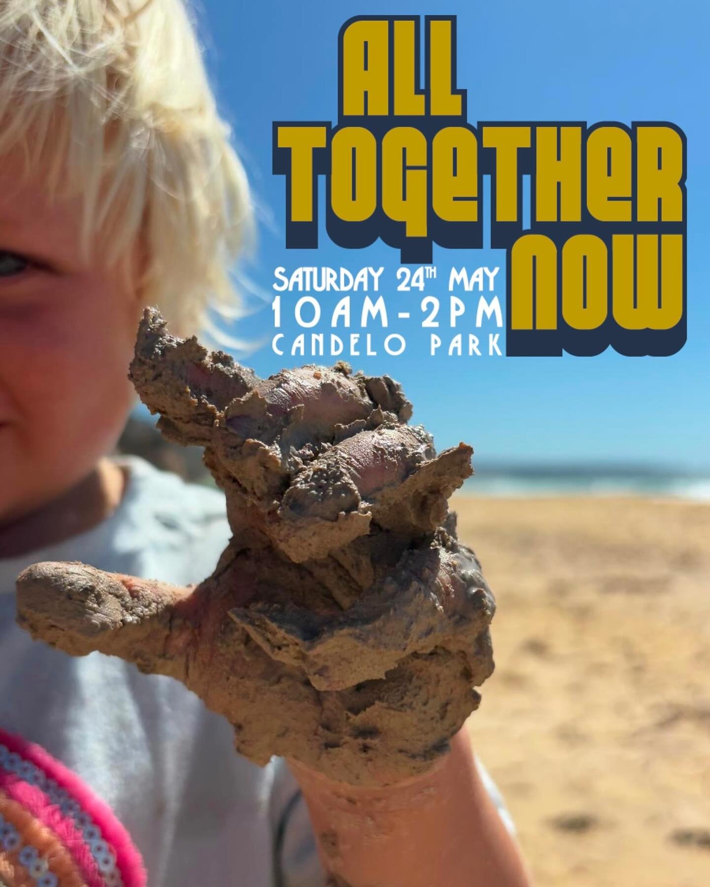 10 DAYS!
In 10 days time we are going to be gathering, making, learning, lounging and all-round, good-time frolicking in the Candelo Park for the inaugural ALL TOGETHER NOW day-on-green.
From 10am till 2pm the park is going to be buzzing with coll