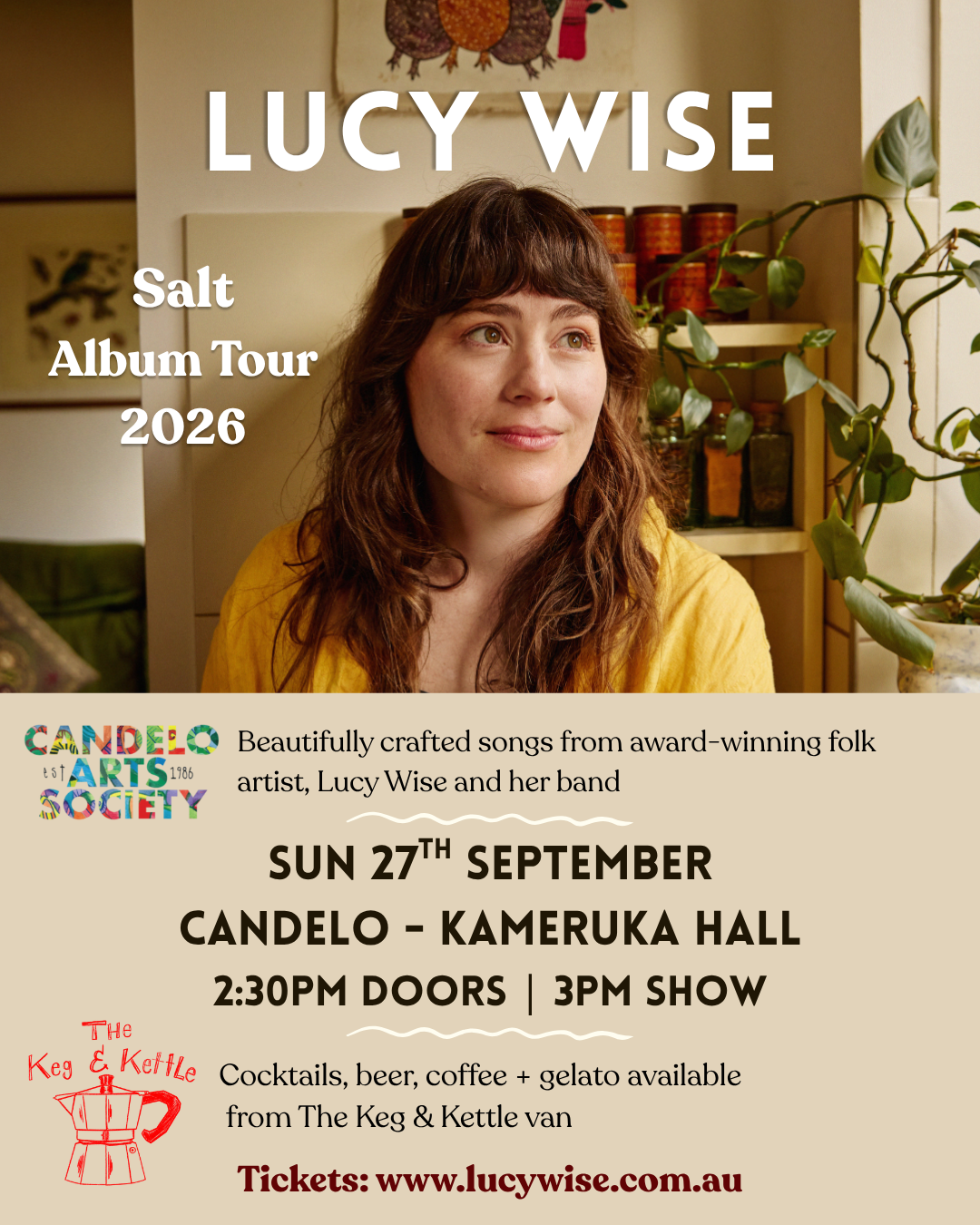 Lucy Wise - Salt album tour