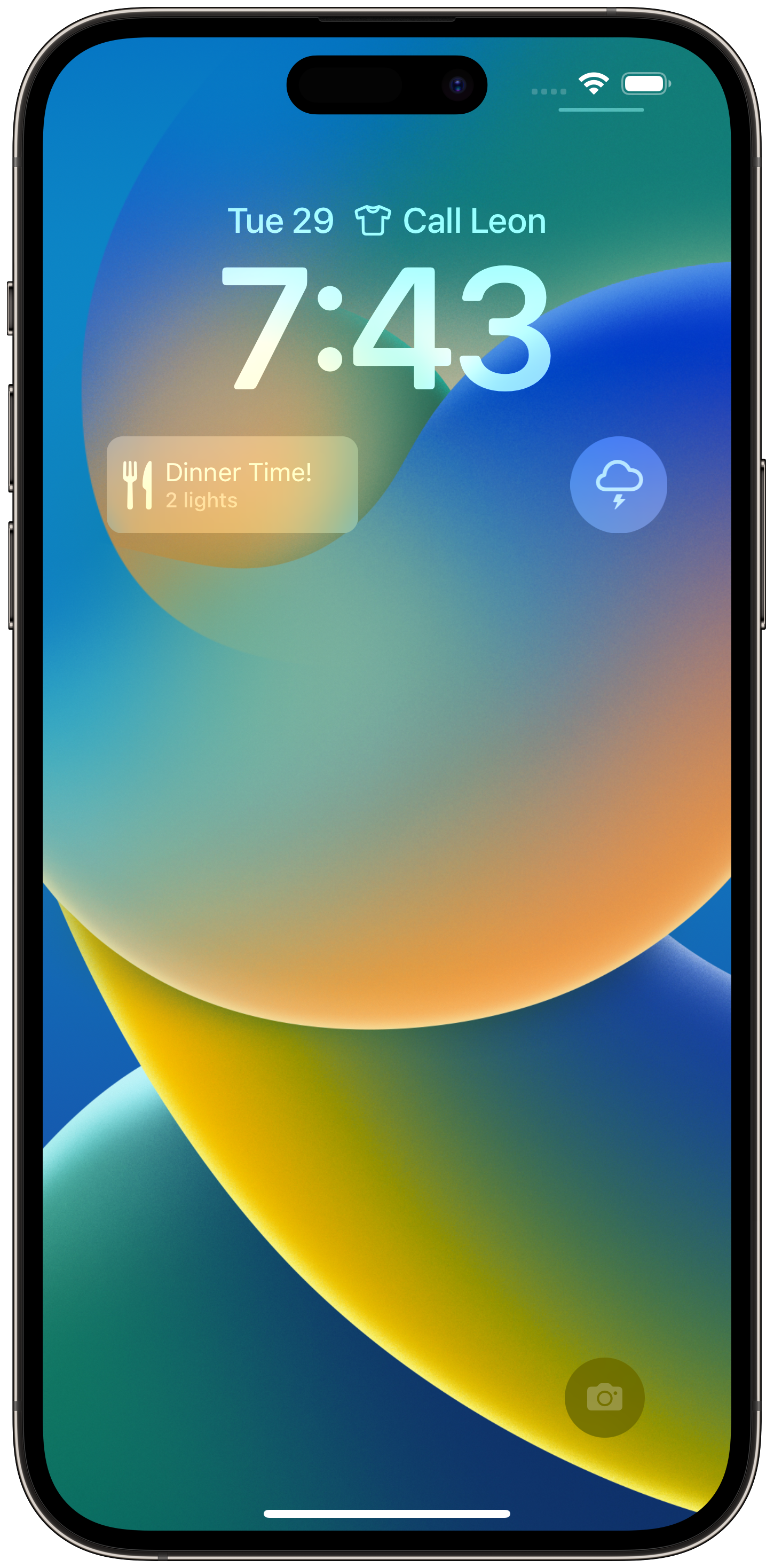 5 - Lock Screen Widgets