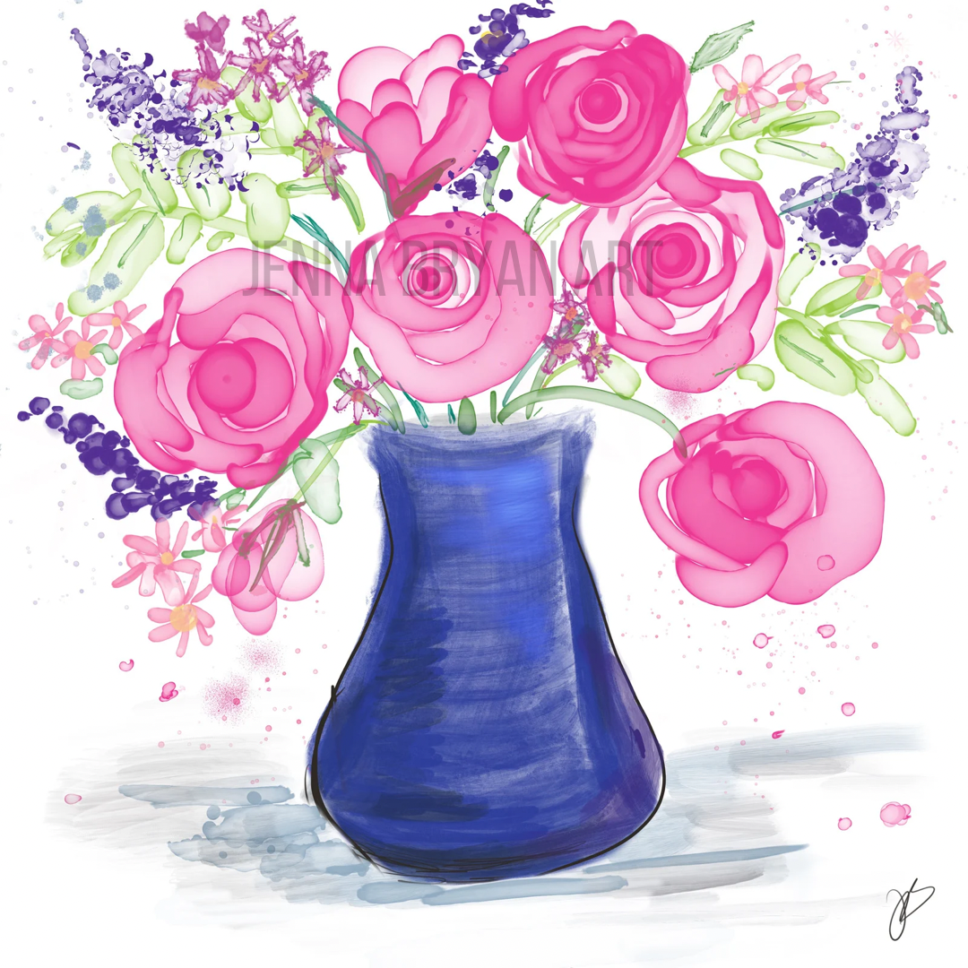 'Radiant Rose Bouquet'