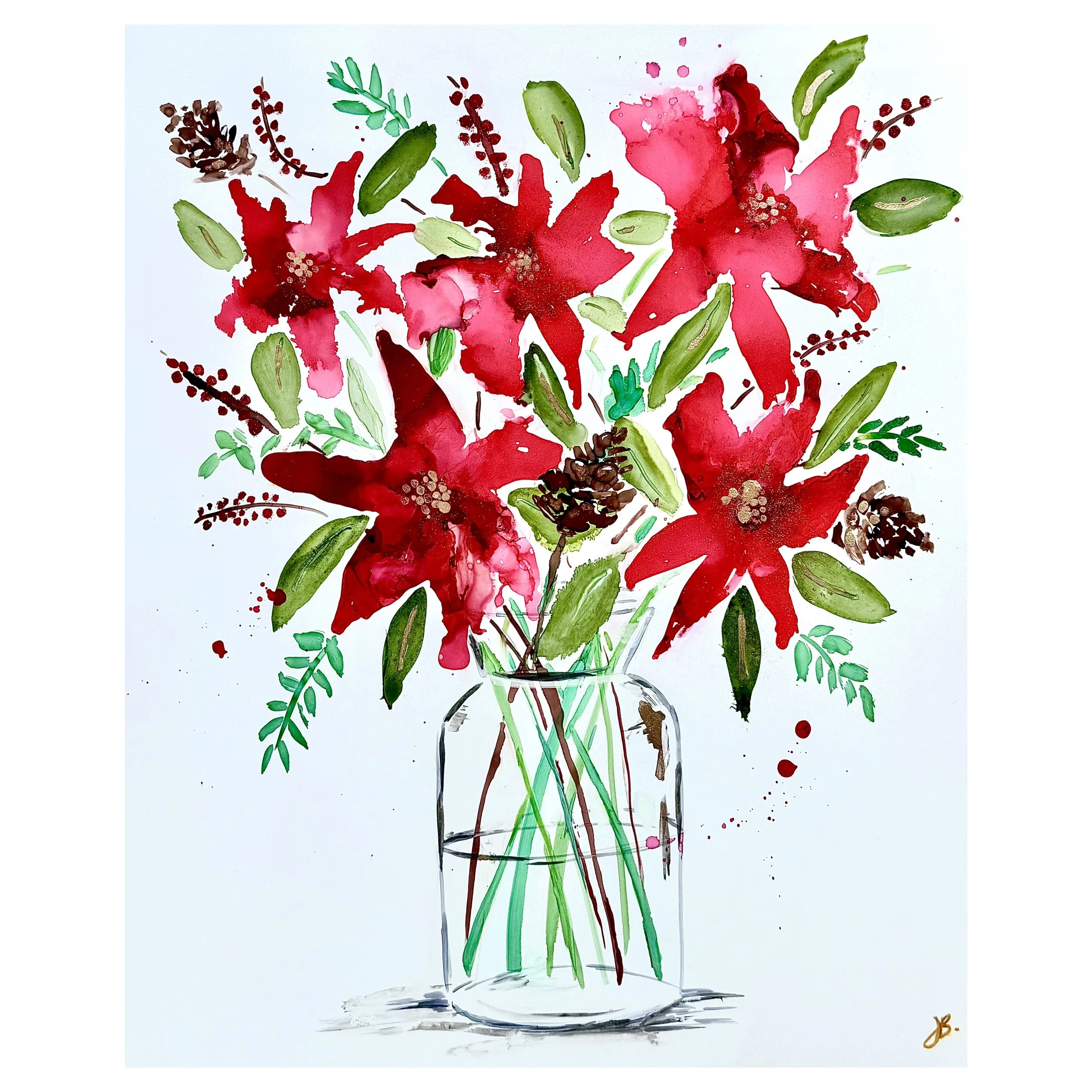 ‘Merry And Bright Bouquet’