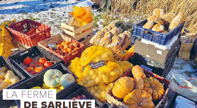 La ferme dans le magazine municipal de Cournon