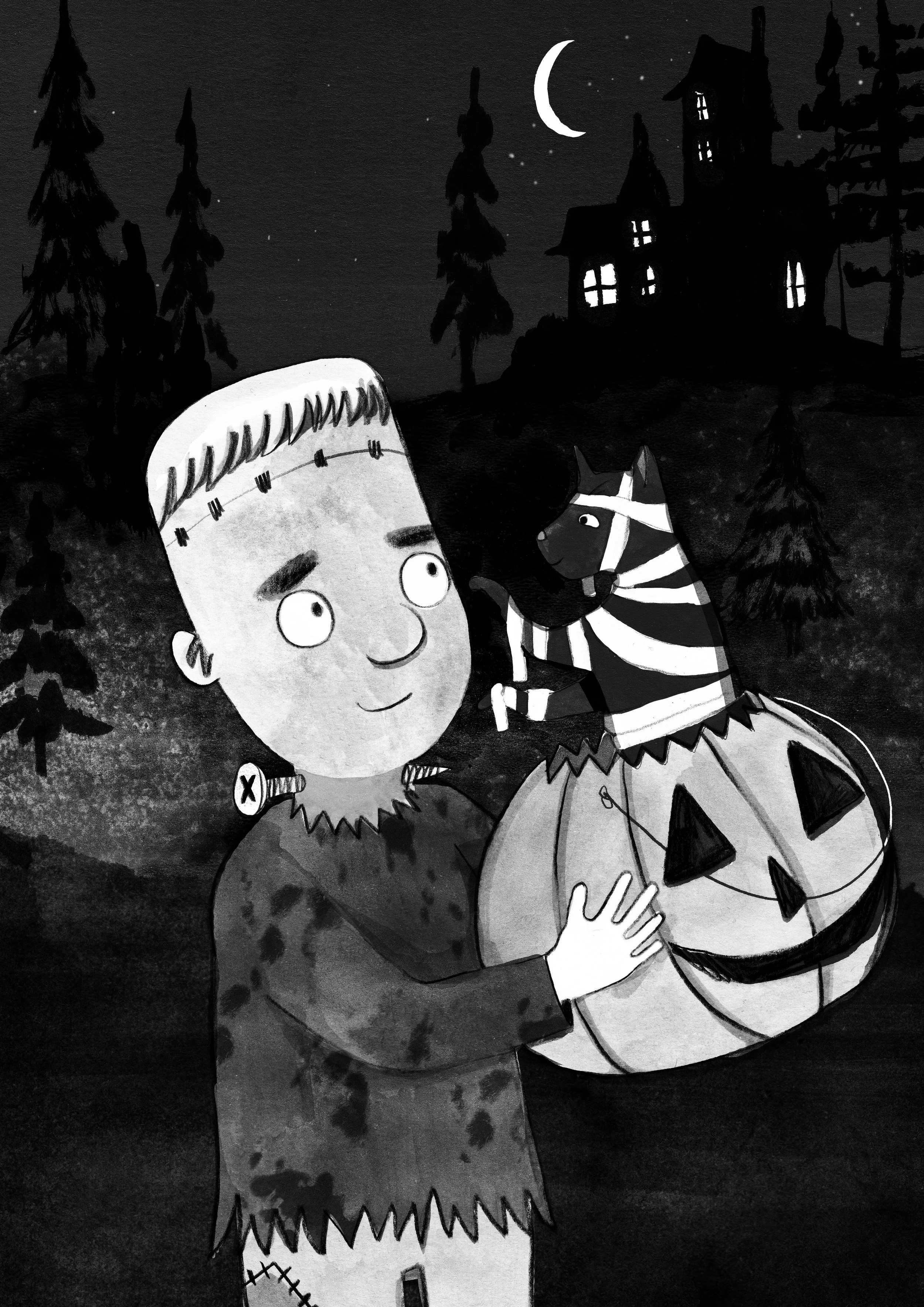 Frankenstein and Cat.jpg