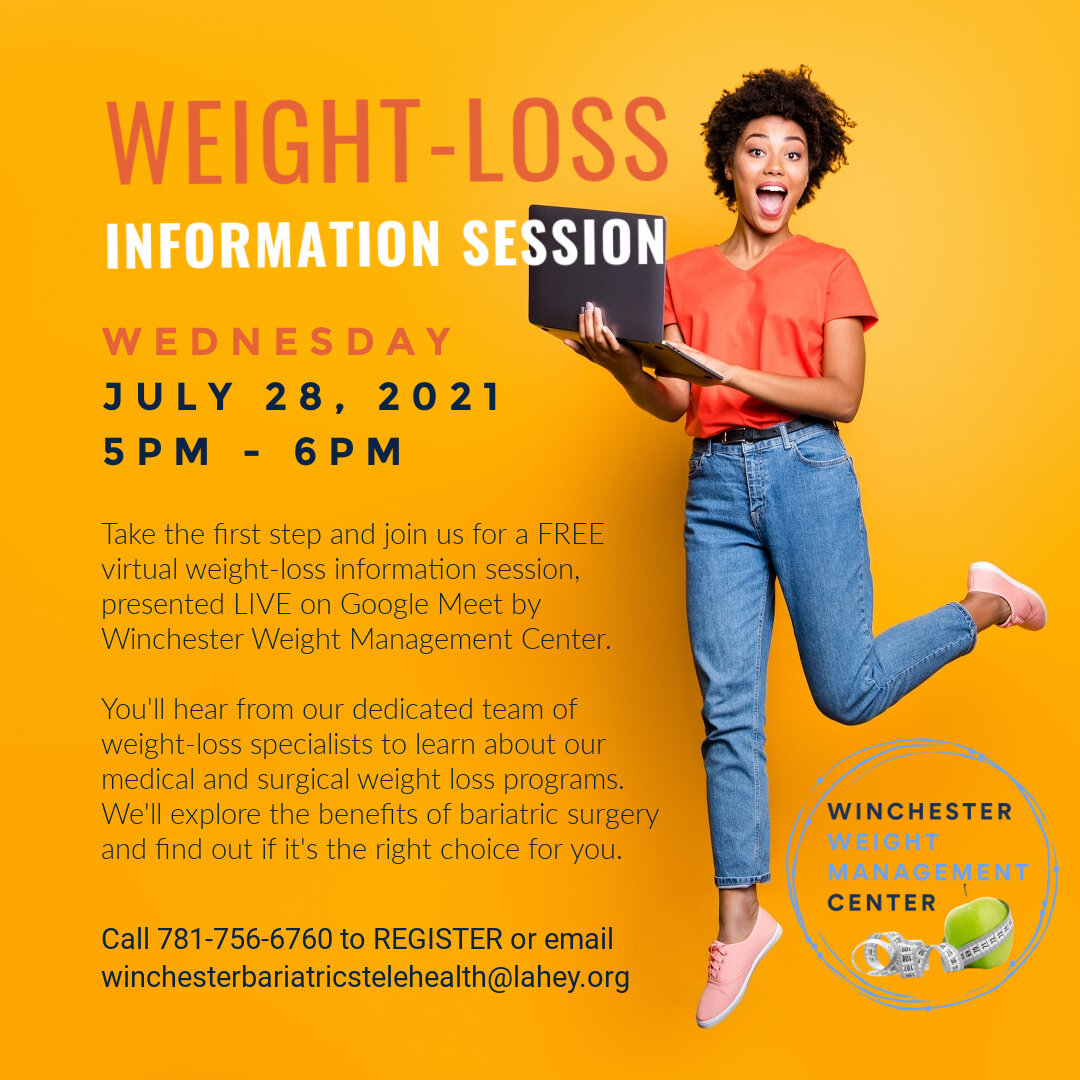Info Session Calendar — Winchester Weight Management Center