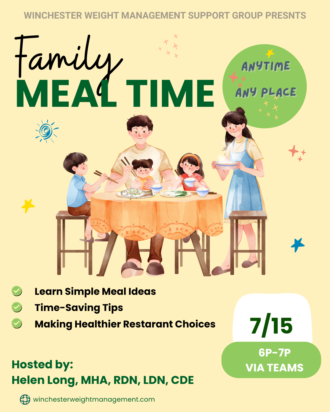 Family Meal Time