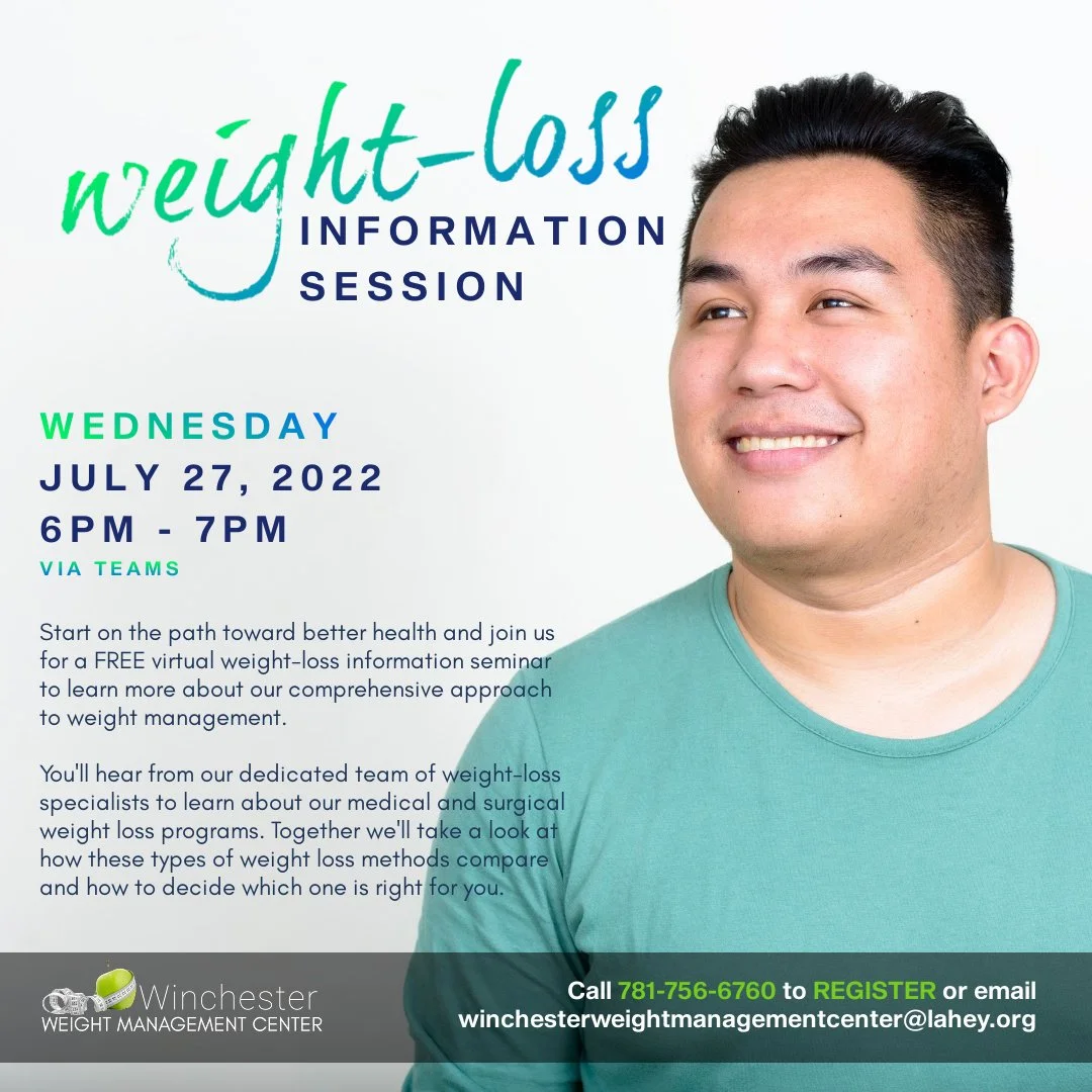 Weight Loss Information Session — Winchester Weight Management Center