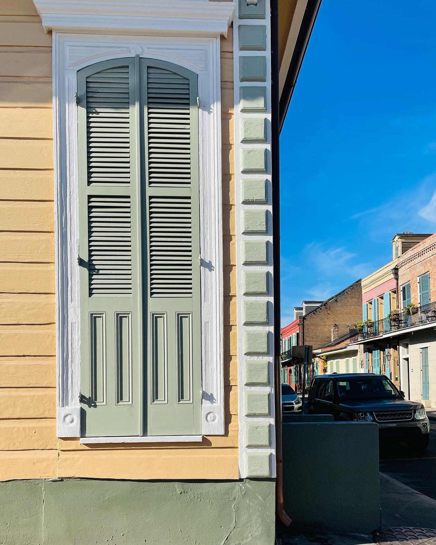 New job title: New Orleans architecture hunter. It&rsquo;s a really easy job. #ihaveathinyfordoors #frenchquarter